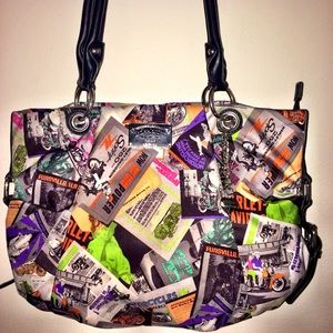 Harley Davidson multi-color handbag / purse.